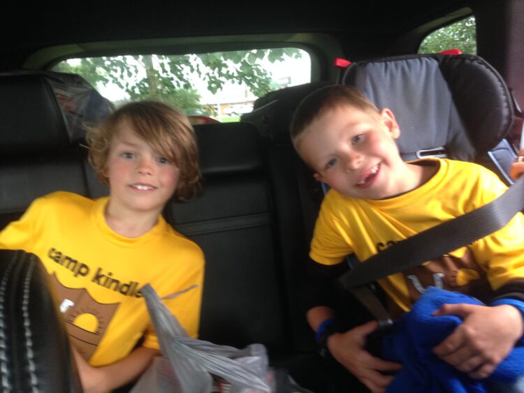 Mason and Bennett have attended camp every summer since Mason's diagnosis.